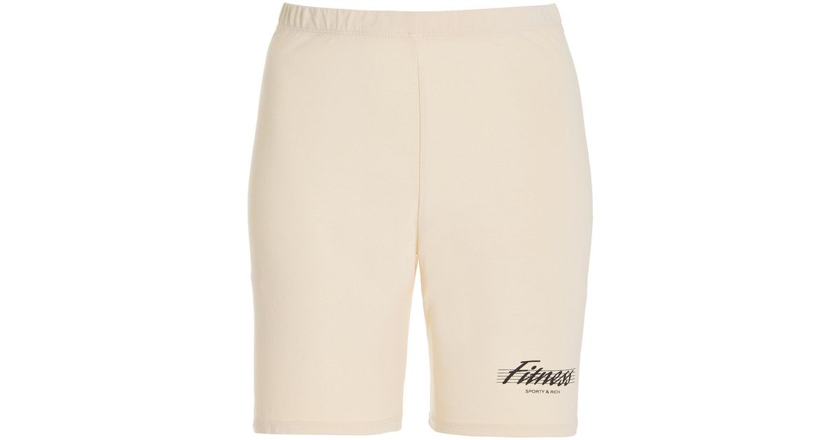 Sporty \u0026 Rich 80s Fitness Cotton Jersey 