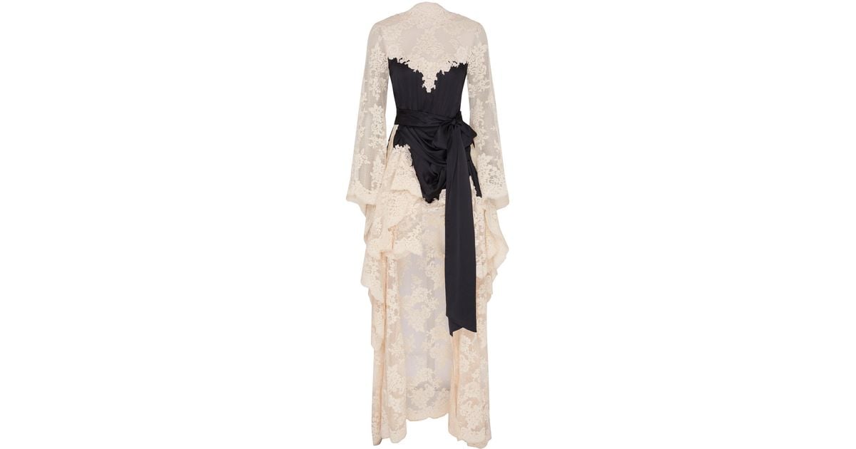zimmerman hypnotic satin drape dress Hypnotic Satin Drape Dress