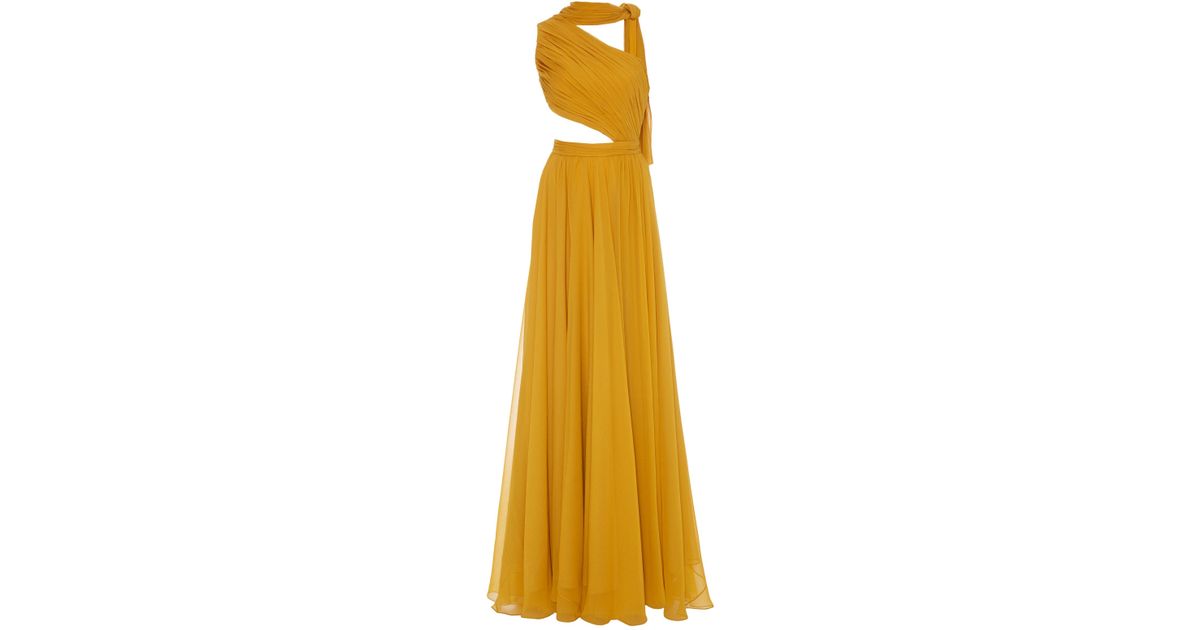 prabal gurung yellow dress