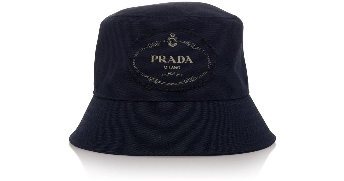 prada canvas bucket hat, OFF 75%,www 