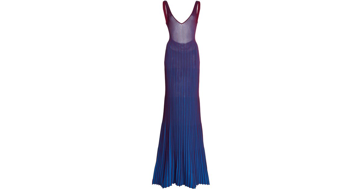 STAUD Claretta Dress in Blue | Lyst