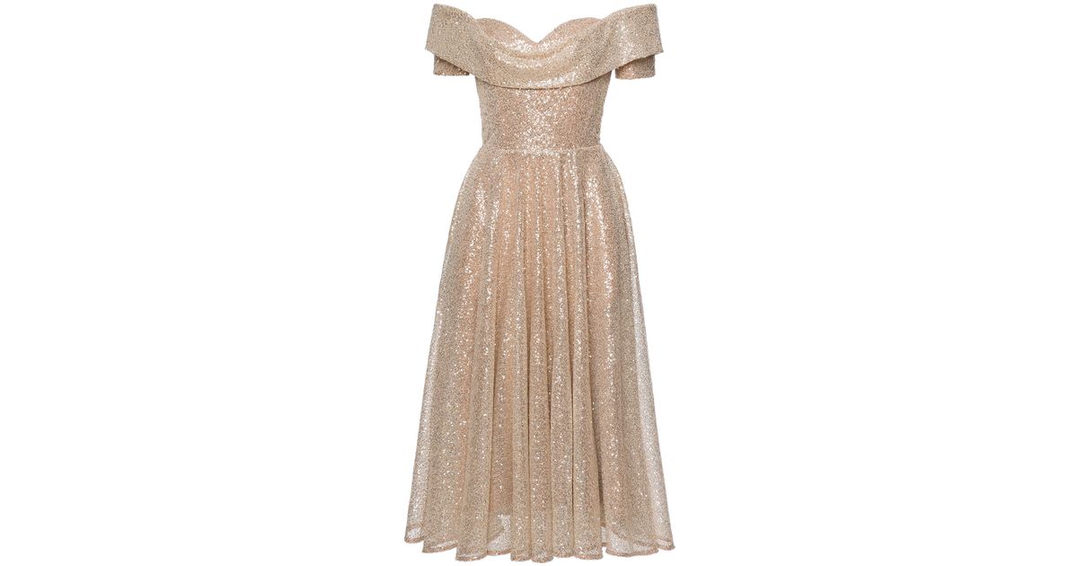 lena hoschek gold dress Lena Hoschek Vitamin D Dress main image 0