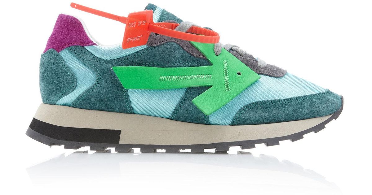 off white runner sneaker