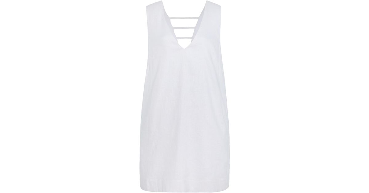 chinese dress ladies THE FAVORITE LINEN DRESS