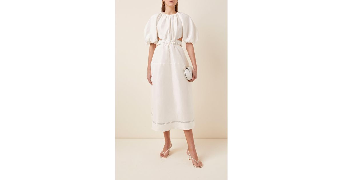 studio amelia white sandals
