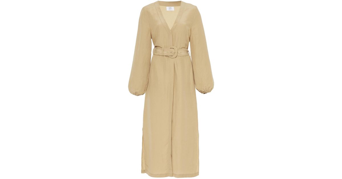 sir the label marceau midi dress