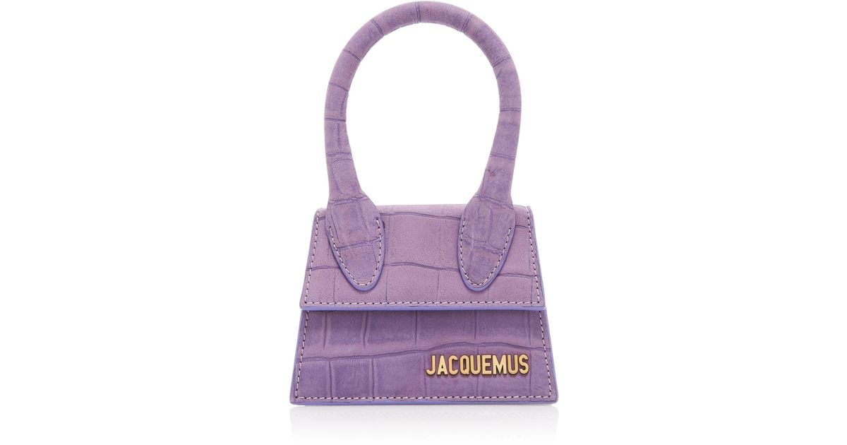 jacquemus le chiquito medium leather top handle bag