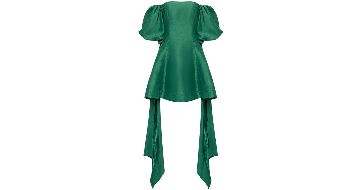Aje. Incarnation Mini Dress in Green | Lyst
