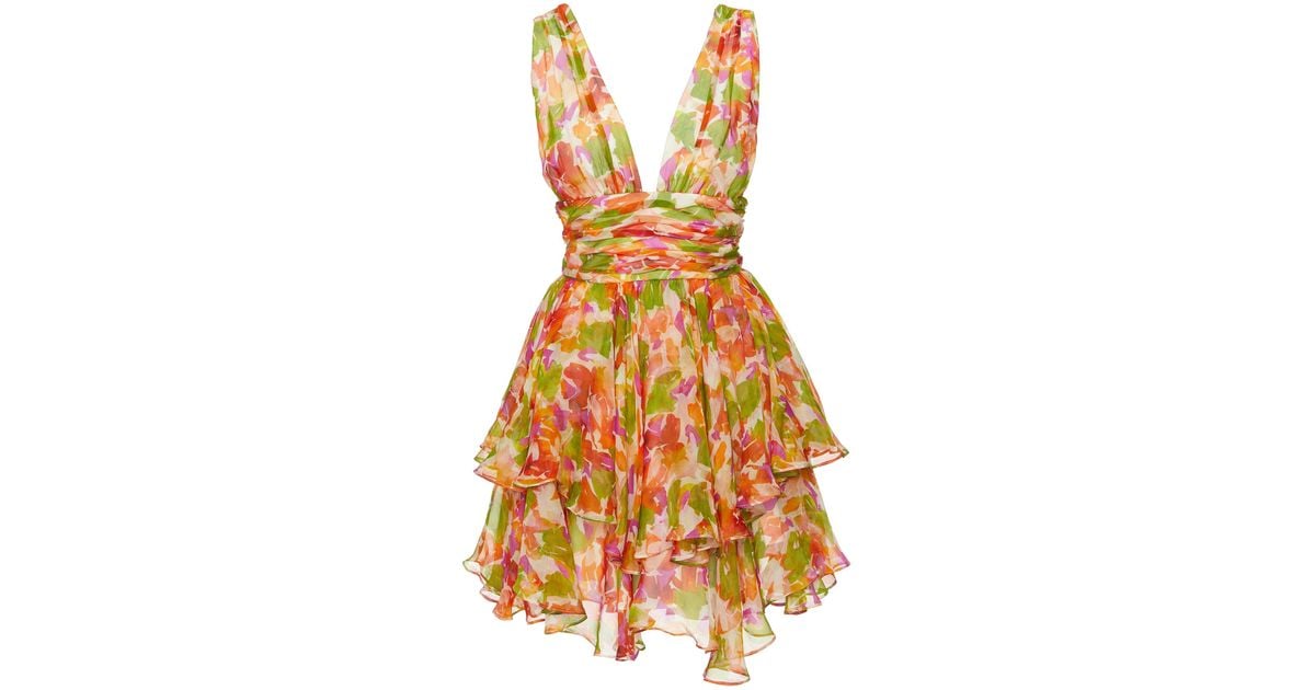 Caroline constas hotsell paros mini dress