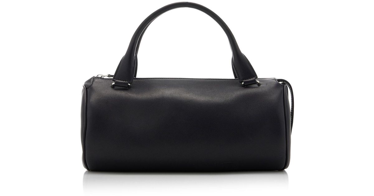 The Row Edith Leather Bag in Black | Lyst