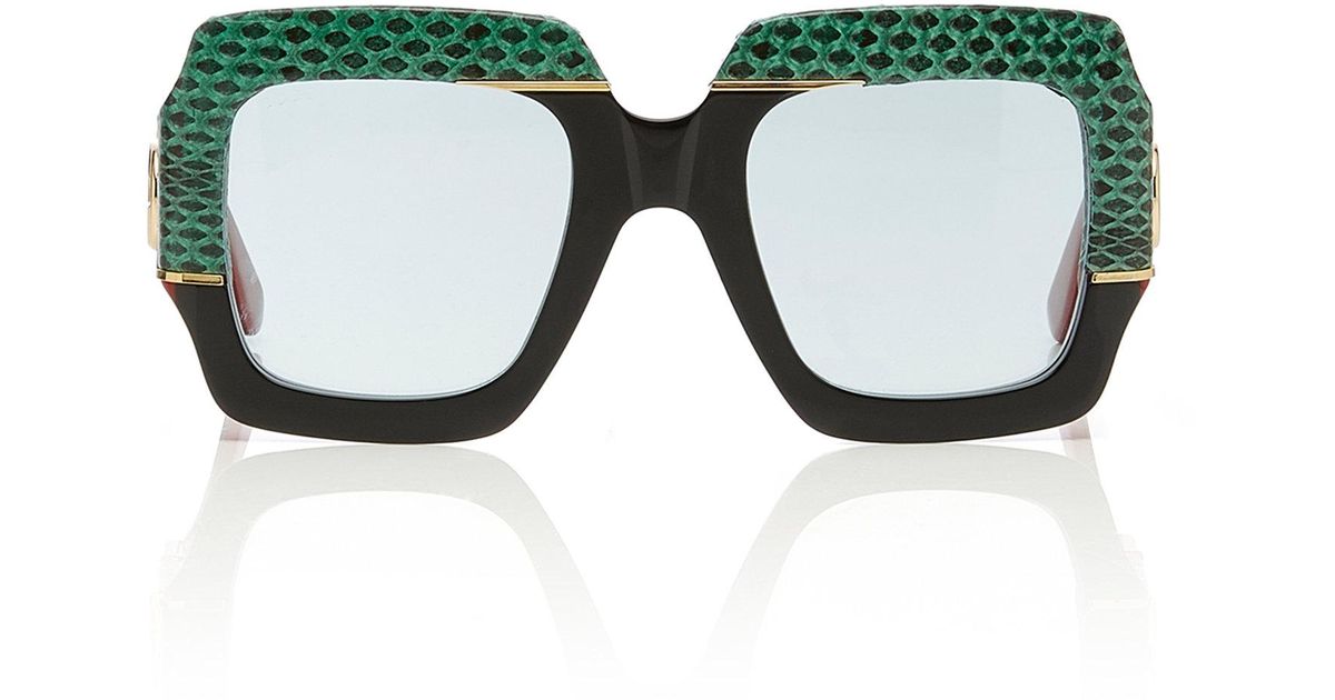 gucci snakeskin sunglasses