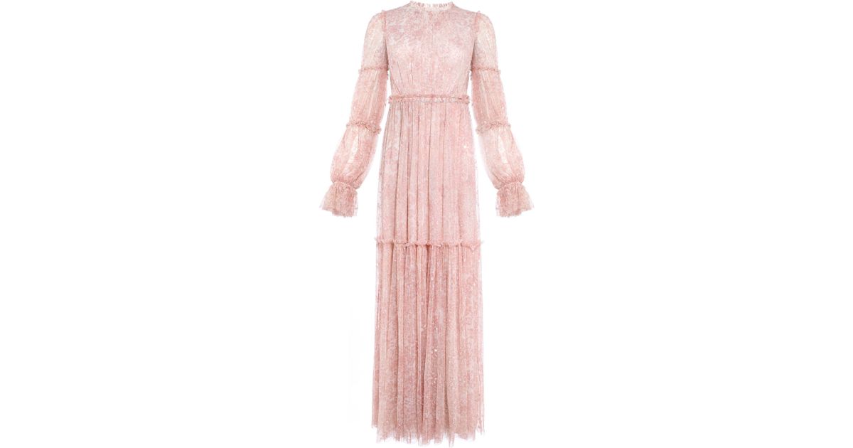 Needle & Thread Synthetic Anya Embellished Gown in Pink - Save 2% - Lyst