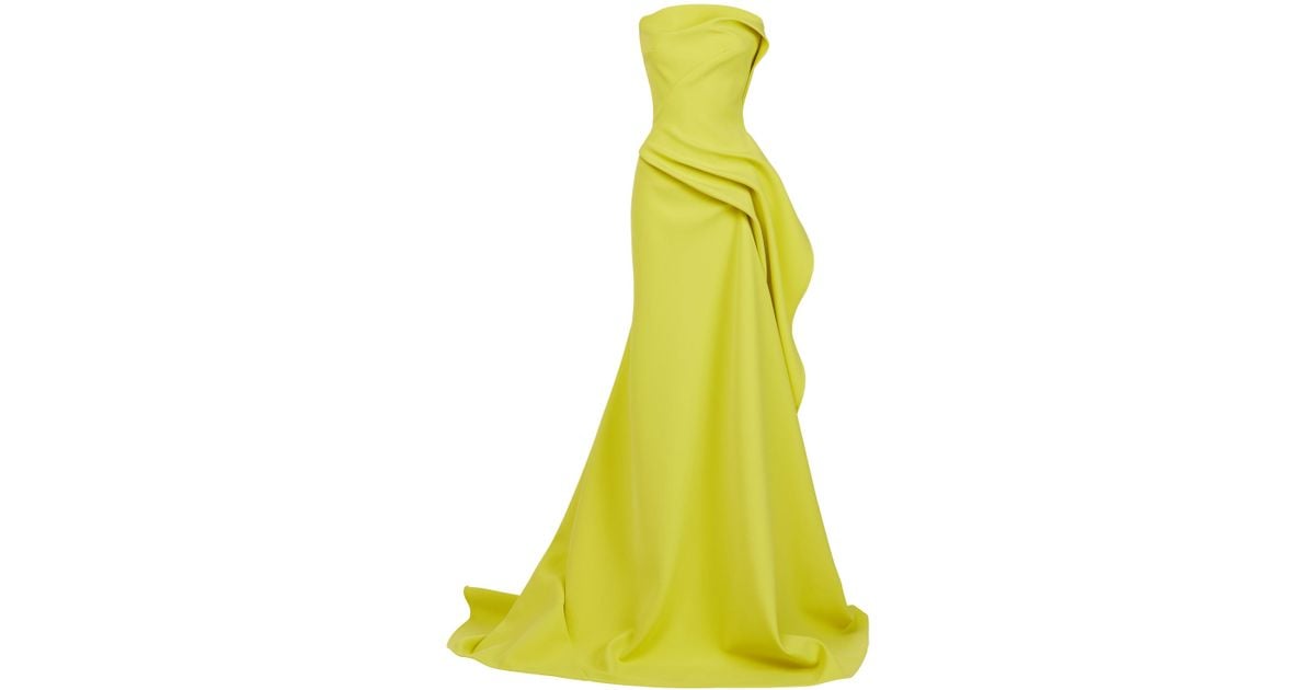 maticevski yellow dress