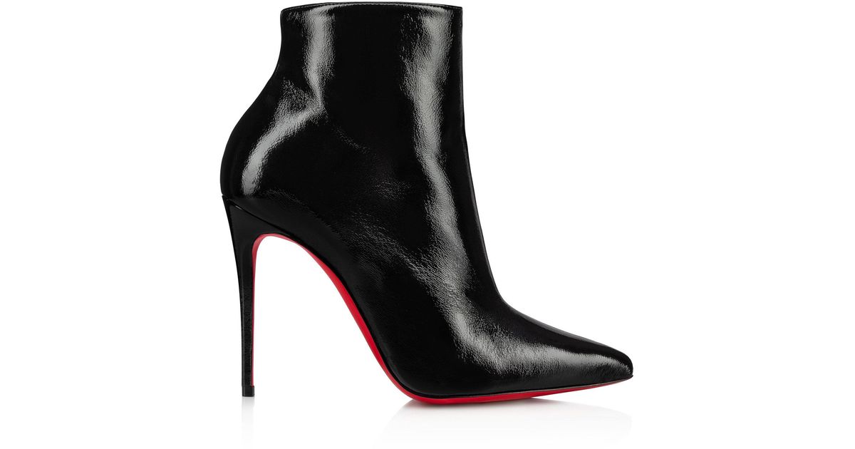 Christian Louboutin So Kate 100mm Ankle Boots in Black | Lyst