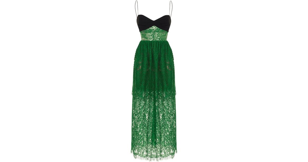 embroidered lace sheath dress