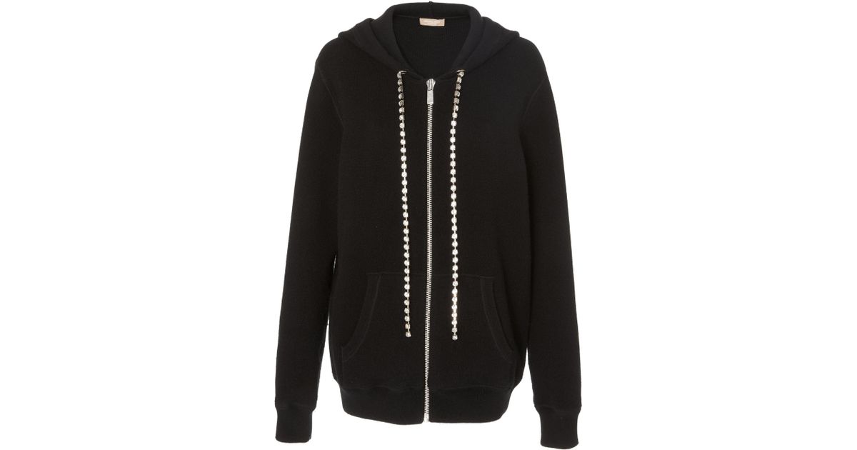 michael kors cashmere hoodie