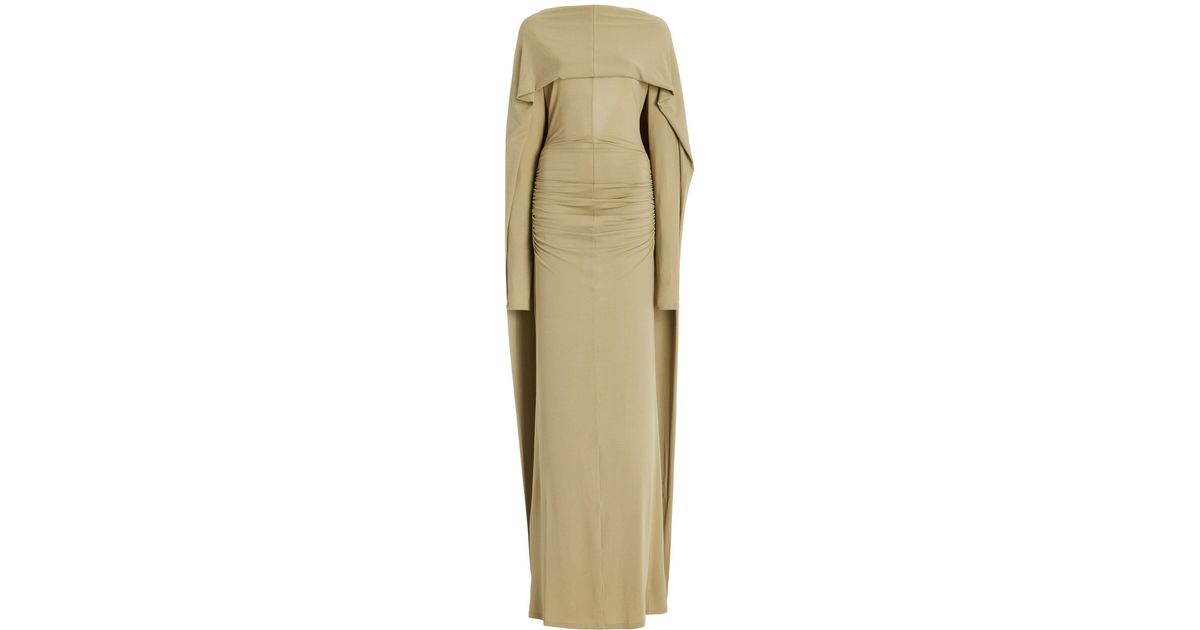TOVE Malena Dress in Natural | Lyst Australia
