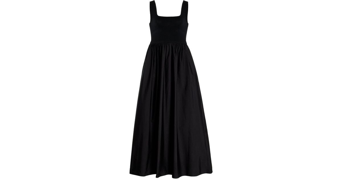 Matteau Paneled Maxi Dress in Black | Lyst