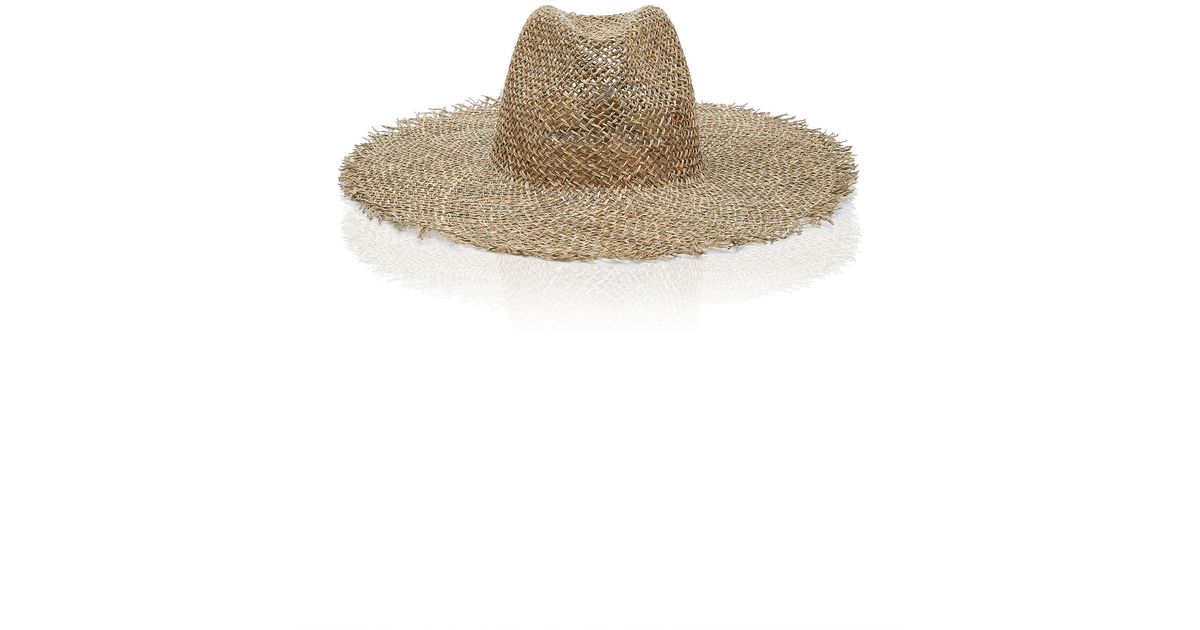 Color Sunnydip Fray Fedora | Lyst 