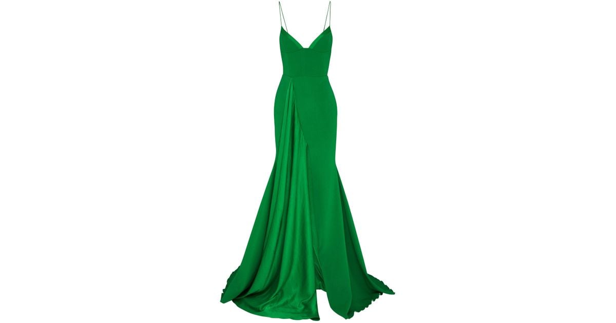 alex perry green dress