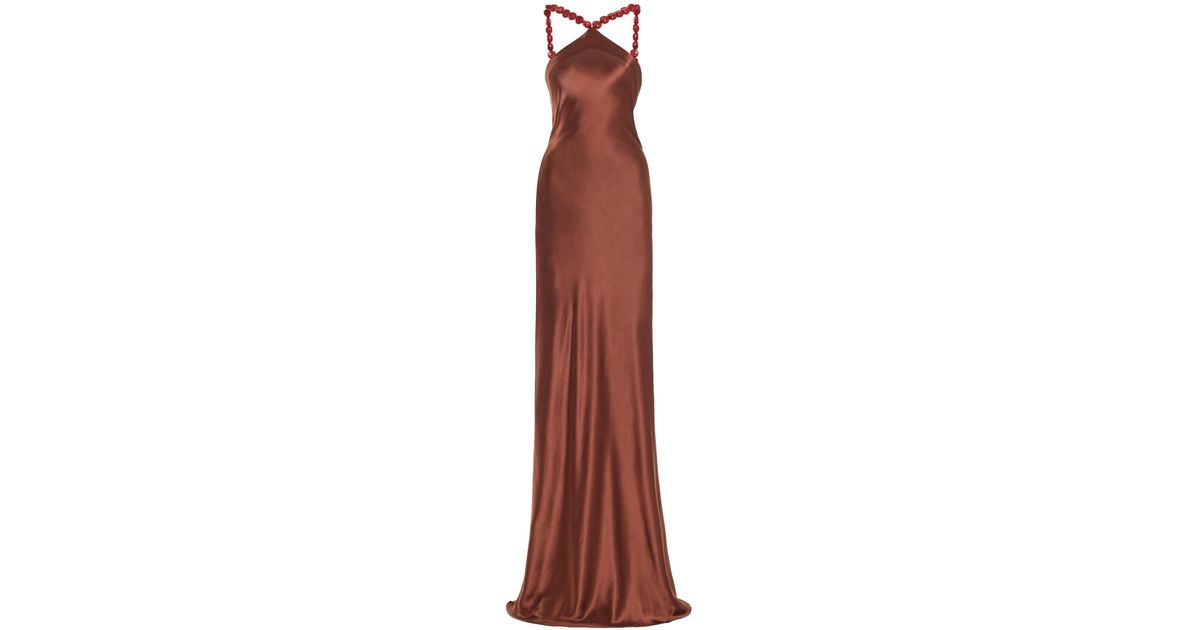 staud cadence dress brown Fitted Maxi Black and Gold Formal Prom Evening Dress EN5402