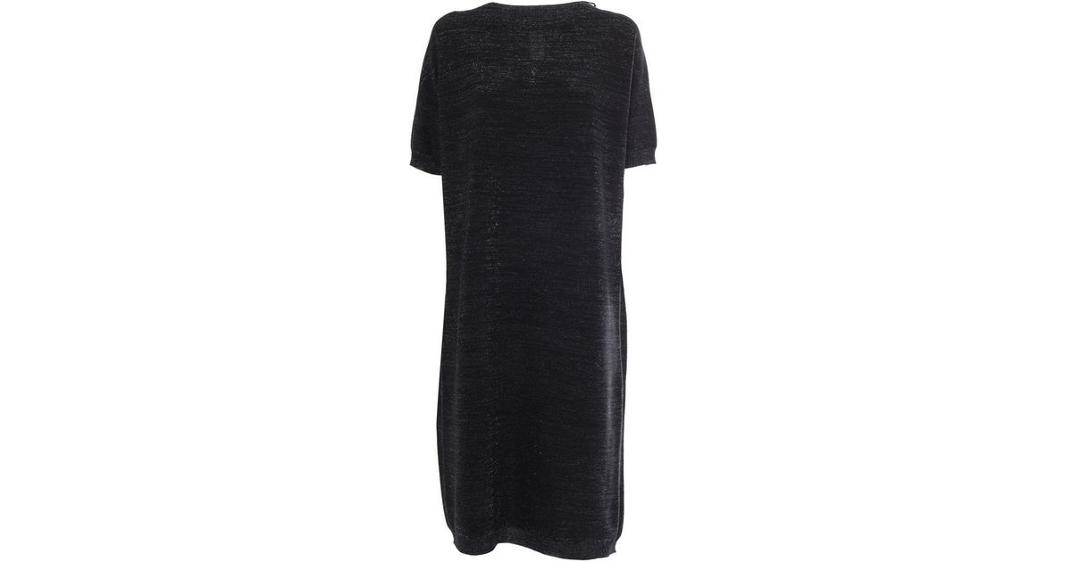ワンピース FABIANA FILIPPI KNIT MIDI DRESS Fabiana Filippi Midi Dress in Black | Lyst