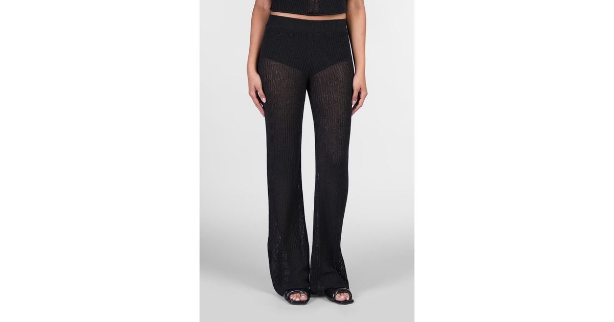 【送料&関税込】IRO Paula Pants In Black Cotton IRO Paula Pants in Black | Lyst