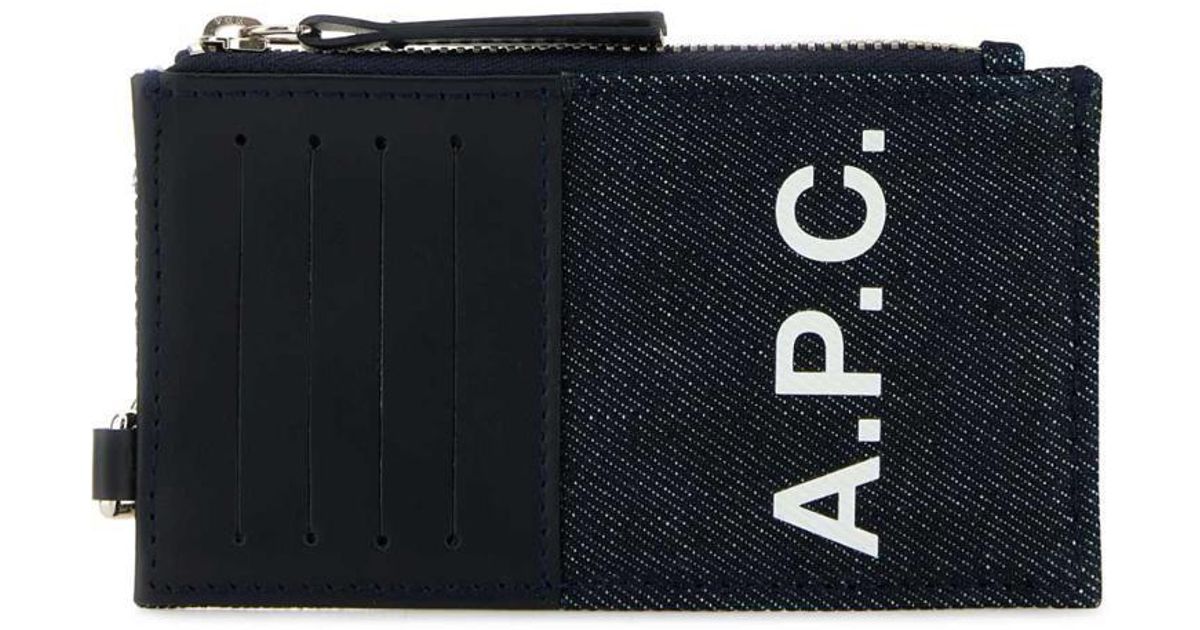 A.P.C. Wallets in Black | Lyst