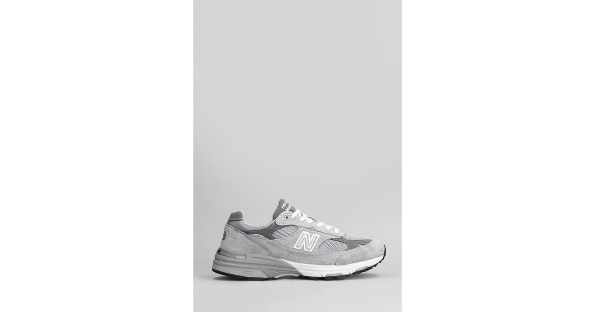New Balance 993 Sneakers in White for Men | Lyst