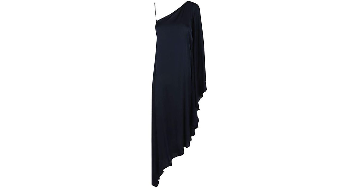 ROP-RPS2405 SILK KNIT BLUE DRESS