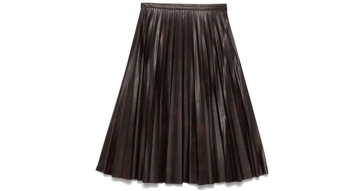 Pinko Women's Knit Skirt – Side Lace Detail, Velvet Trim (Style 1G12N6-Y3LL)