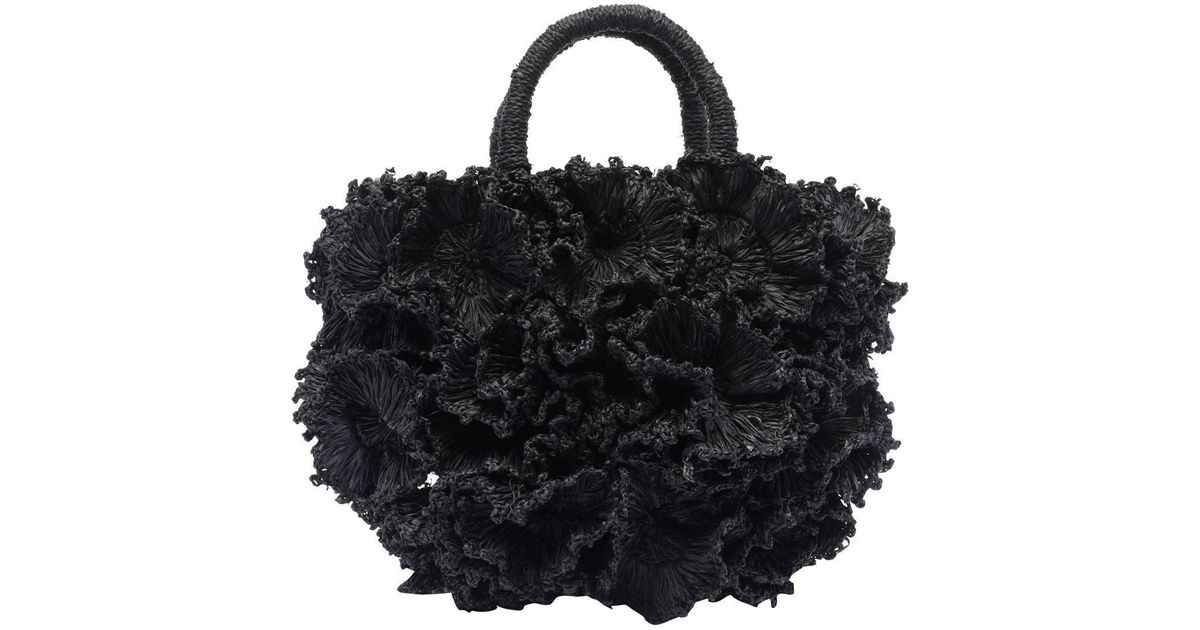 トートバッグ IBELIV SS25 Handbags (LOVA BLACK) Ibeliv Tote Bags, female, Black, Size: ONE SIZE Womens Bags