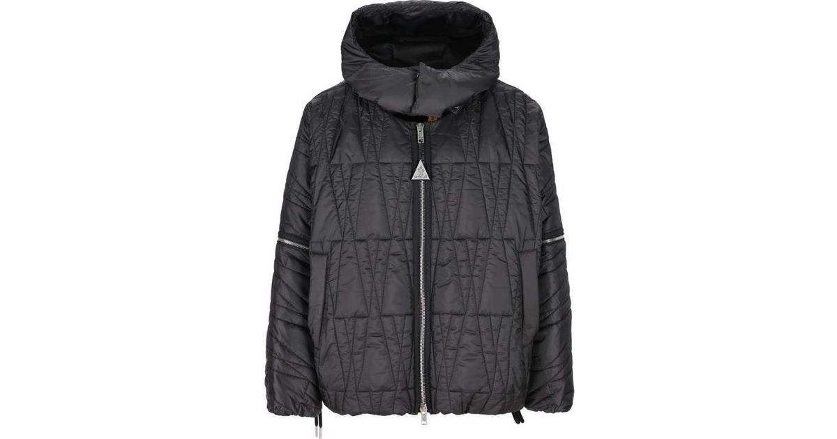 Moncler Willow Smith Coats in Black | Lyst