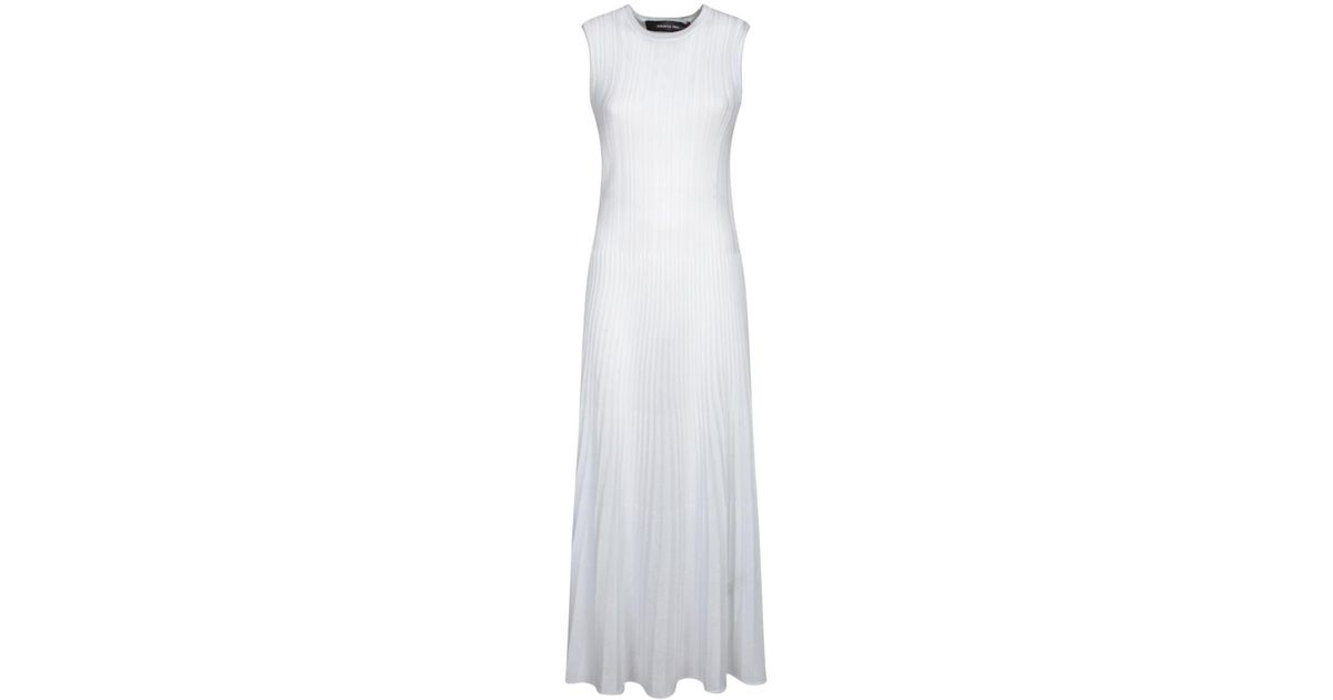 ワンピース FEDERICA TOSI Women Dresses 42301421 01 White FEDERICA TOSI Dresses in White | Lyst