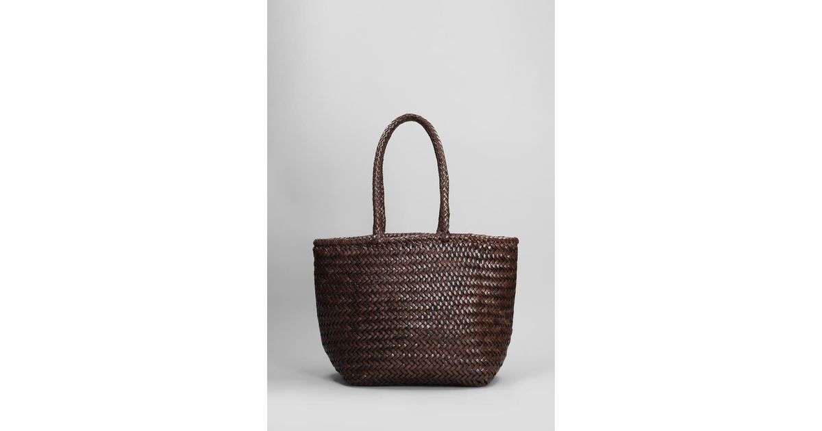 Dragon Diffusion Grace Basket Small Tote in Brown | Lyst