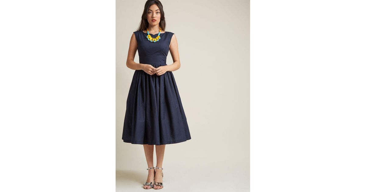 fabulous fit and flare dress with pockets