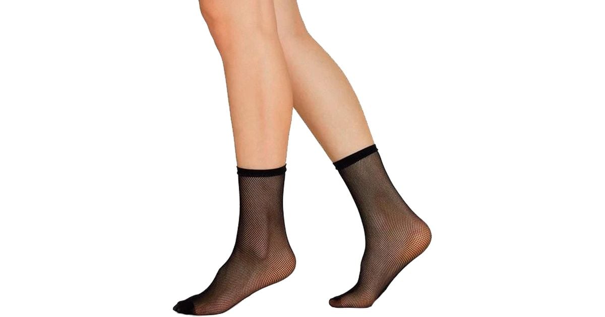 Swedish Stockings Elvira Net Socks | Lyst