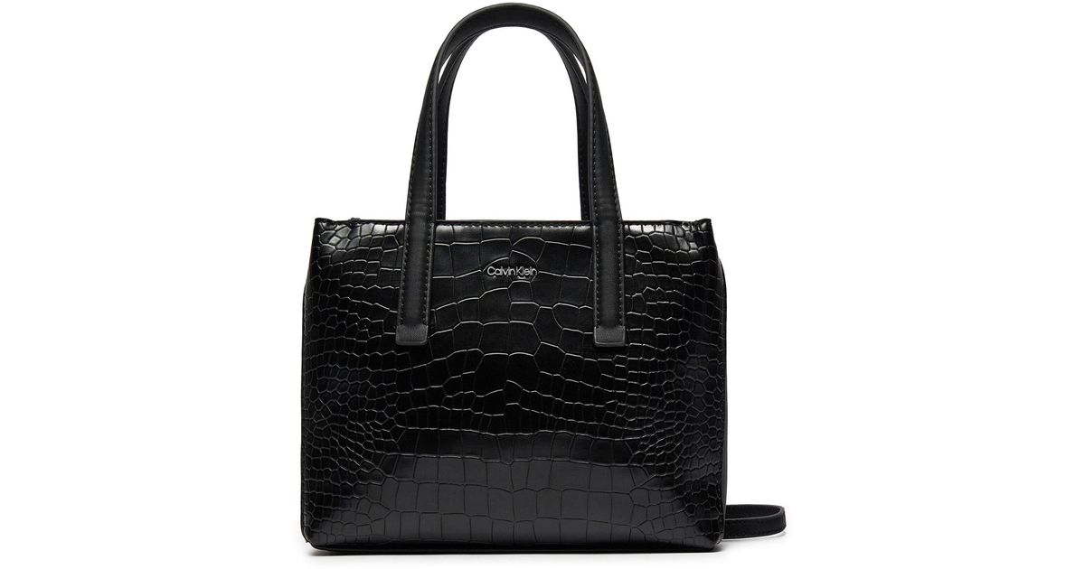 Calvin Klein Handtasche Ck Must Mini Tote_Croco K60K612163 in 