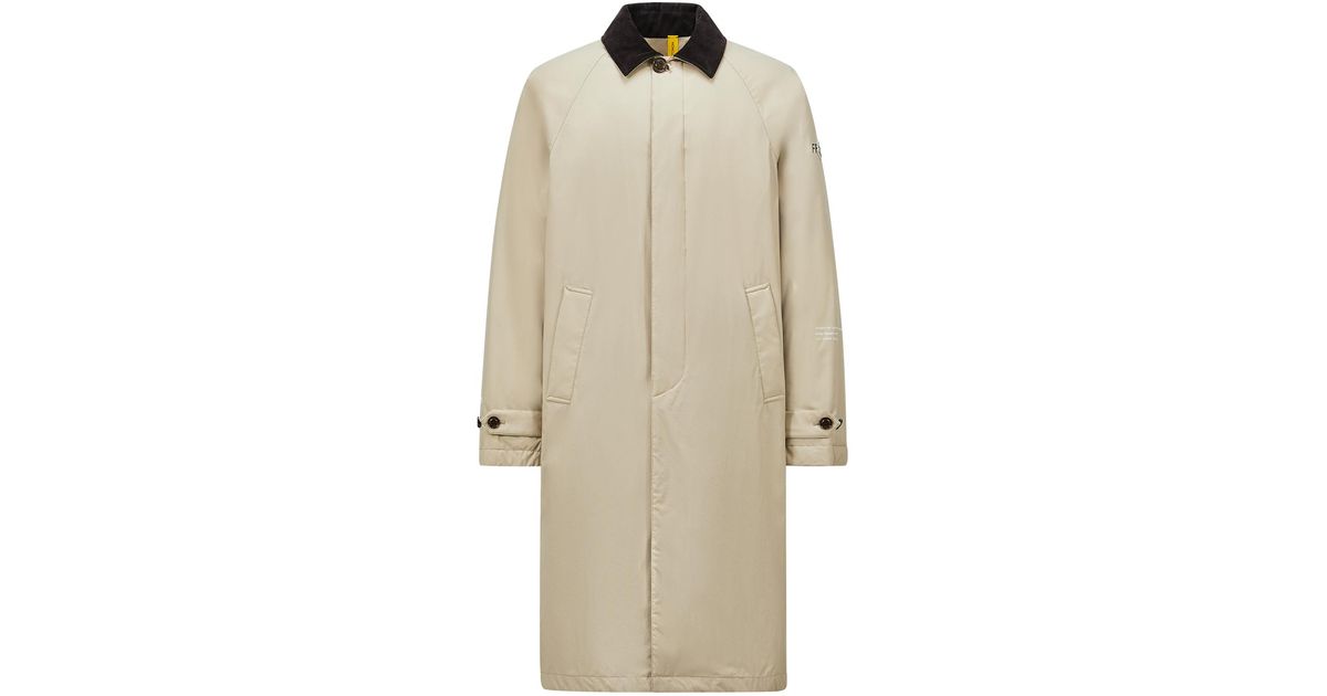 MONCLER X FRGMT Nabeh Gore-Tex Infinium Trench Coat in Natural for Men ...