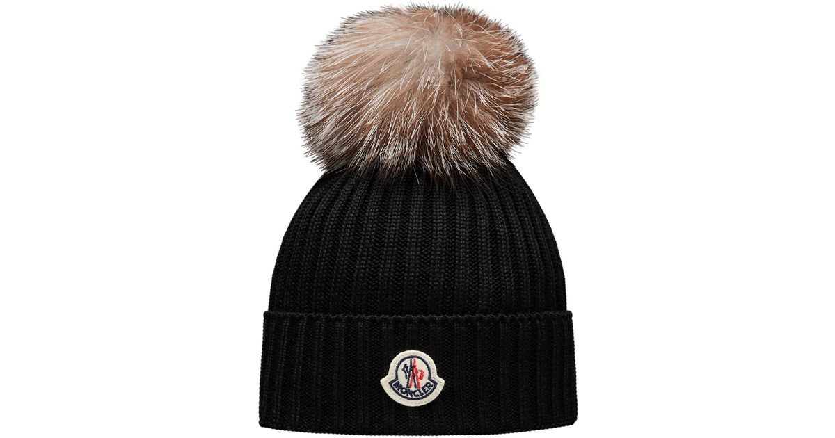 moncler-Black-Wool-Beanie- 