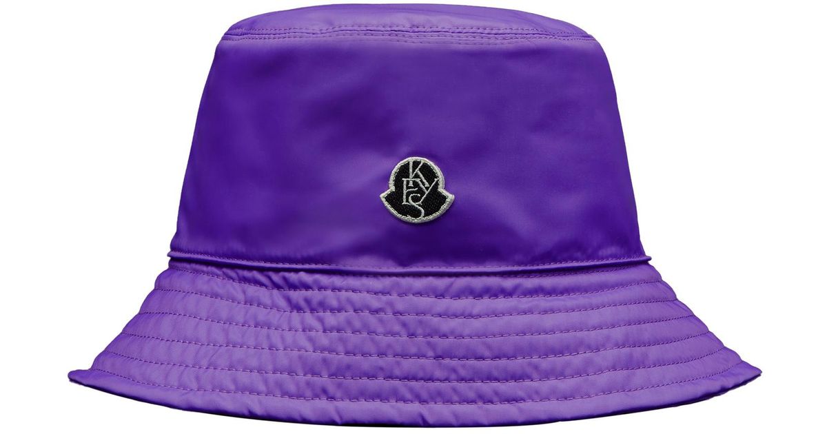 Moncler X Alicia Keys Bucket Hat in Purple | Lyst