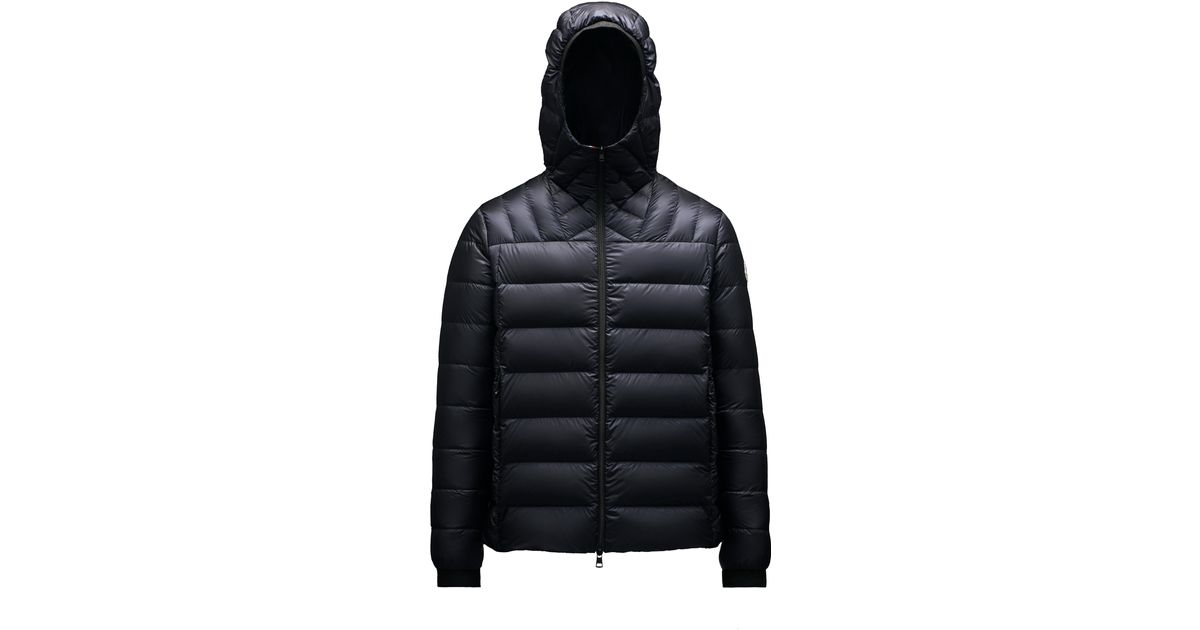 Moncler Synthetic Chiro Short Down Jacket in Blue for Men - Lyst