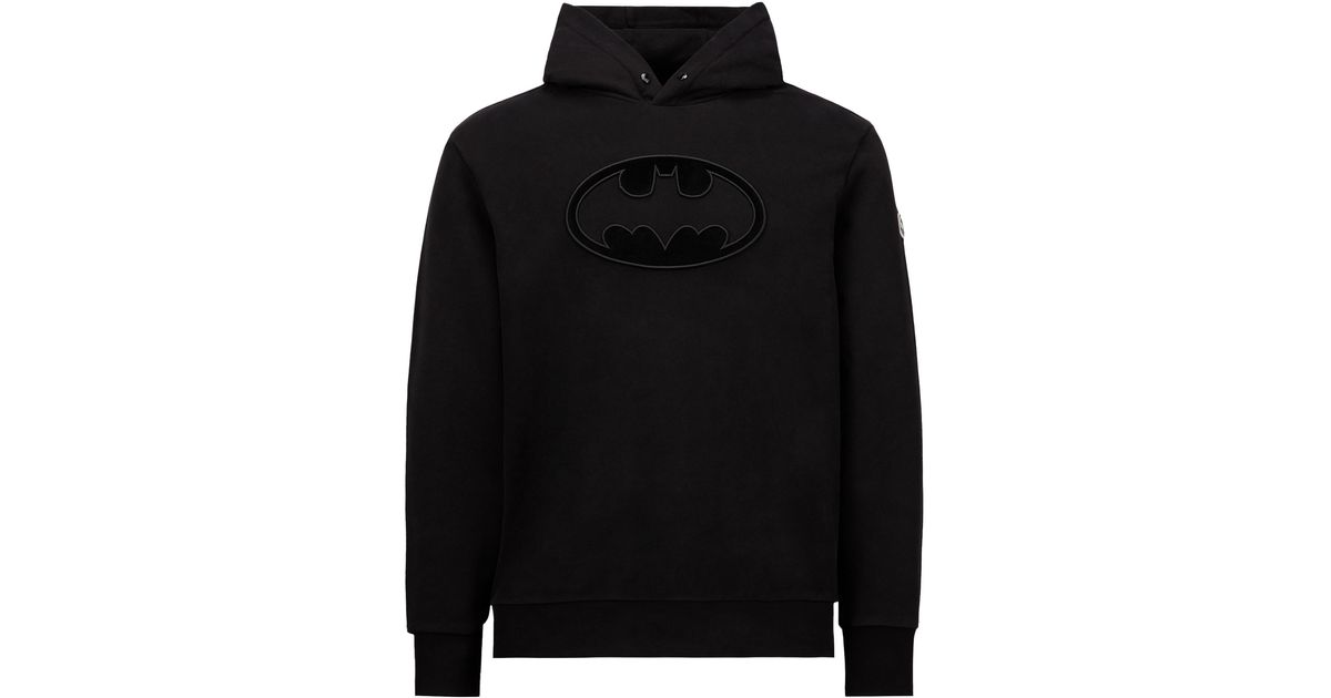 【MONCLER】Tシャツ コットンジャージ素材 Batmanロゴ Moncler Batman Logo T-Shirt Black Men's - FW24 - US