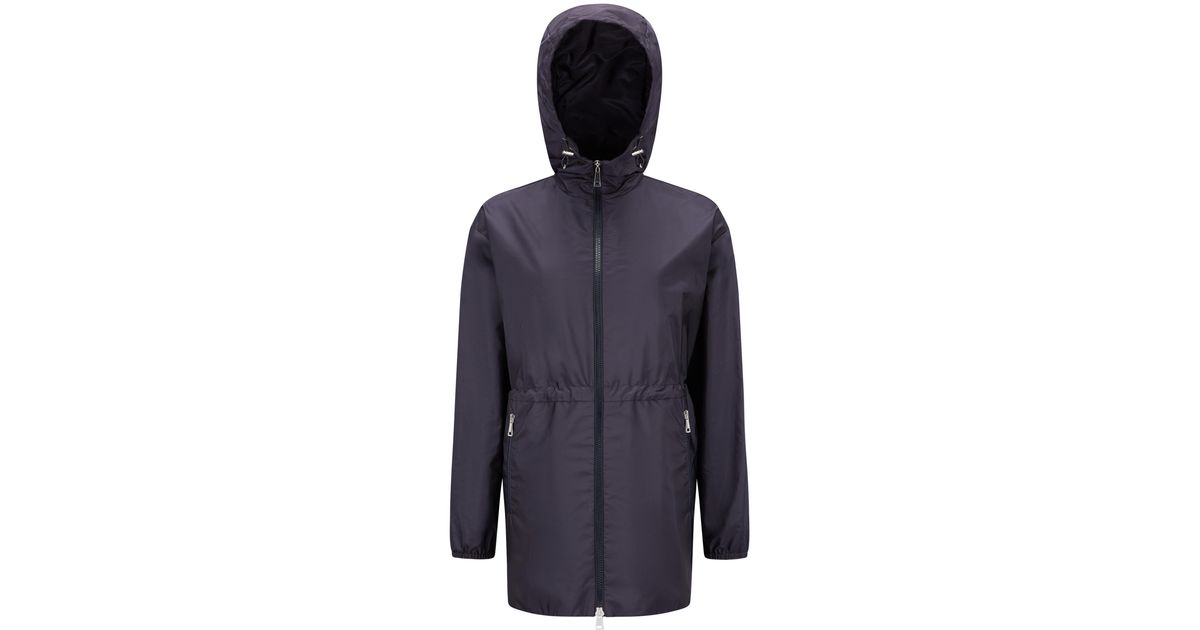 Moncler Wete Hooded Jacket in Blue | Lyst