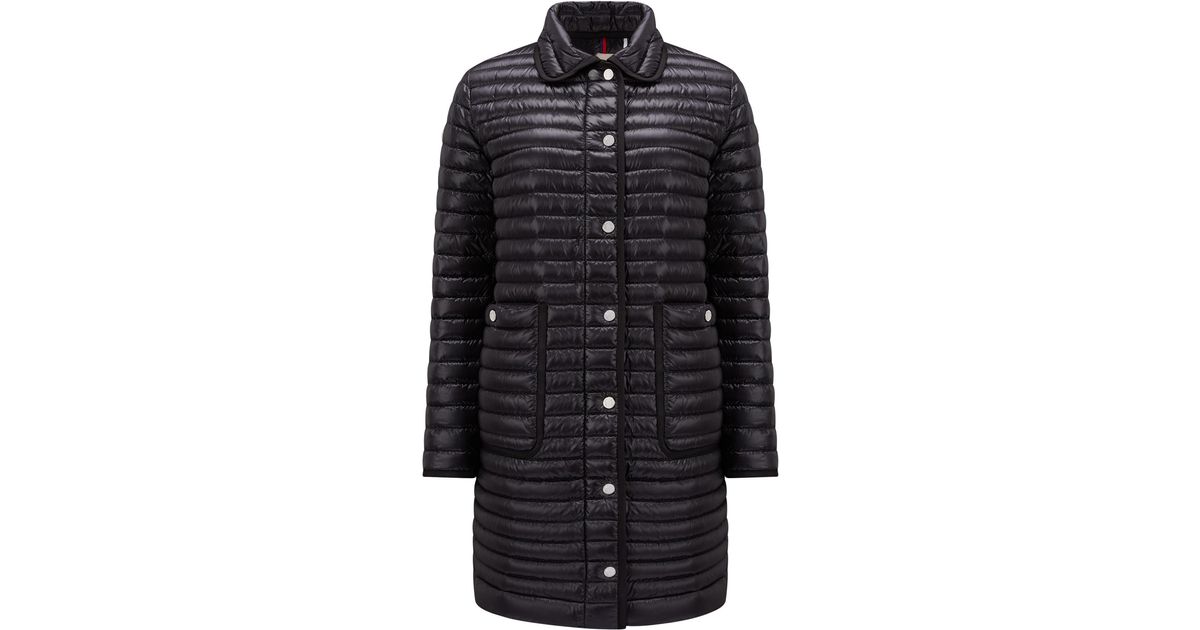 Moncler sable best sale quilted down coat