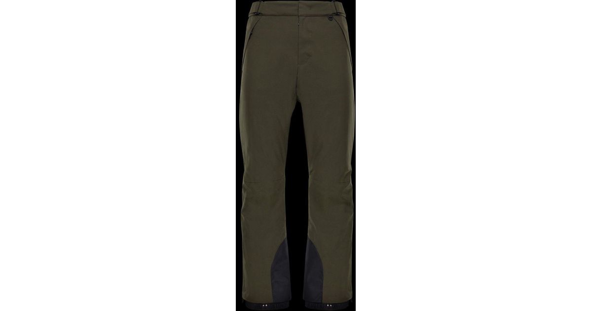 3 MONCLER GRENOBLE Synthetic Casual Pants in Military Green (Green) for Men  - Lyst