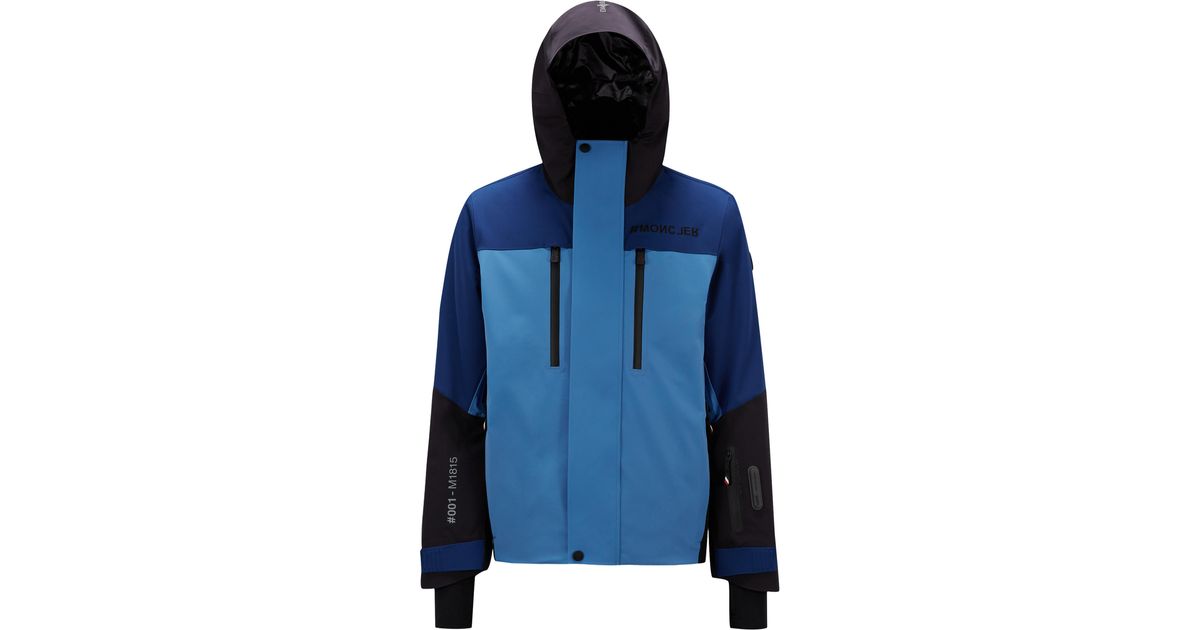 Moncler Cerniat Ski Jacket in Blue for Men | Lyst