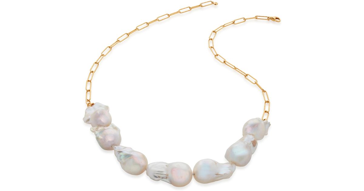 pearl necklace monica vinader