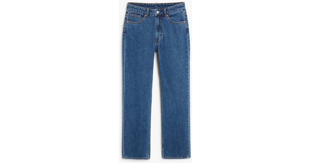 Monki Denim Ikmo Blue Jeans | Lyst UK