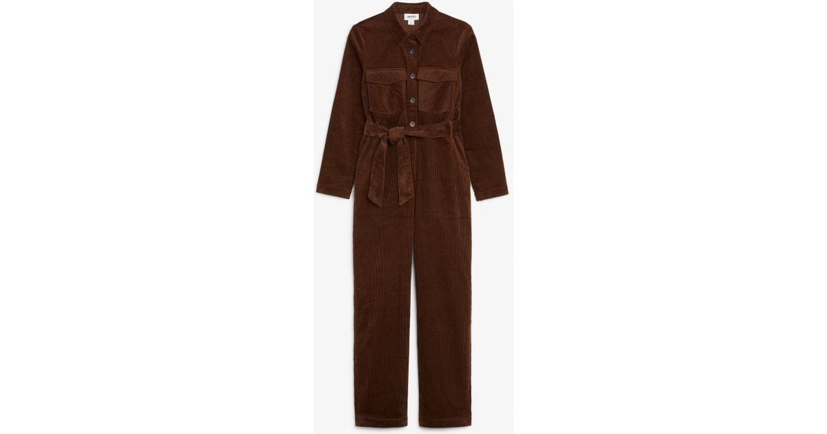 monki corduroy jumpsuit